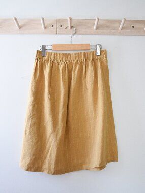 Handmade linen skirt